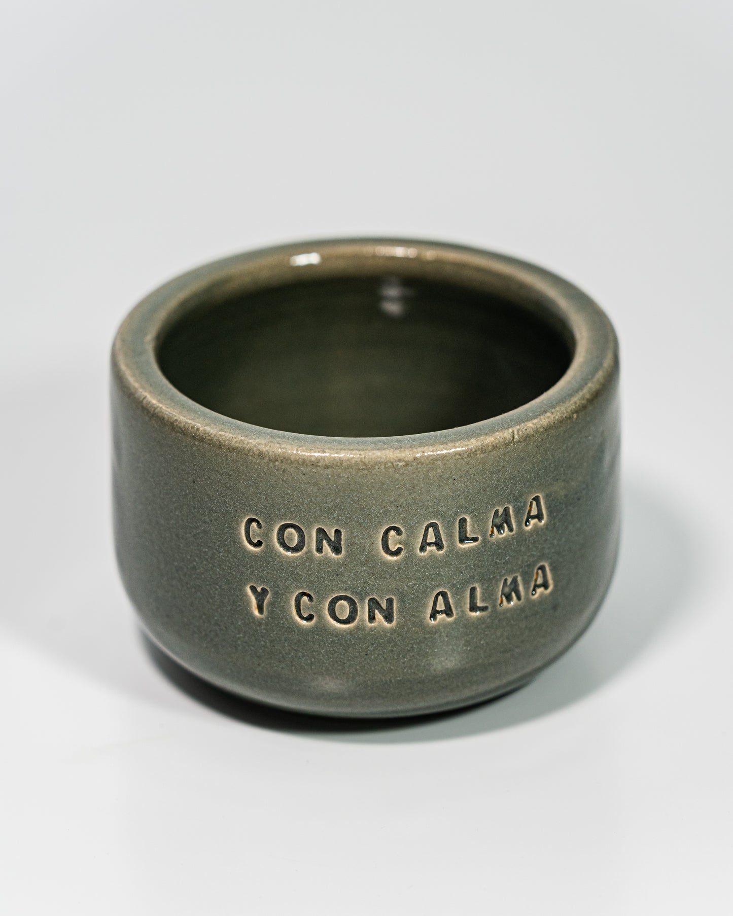 Taza "Con calma y con alma" 12 Oz